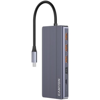 CANYON HUB DS-16 13 w 1 4k USB-C Szary