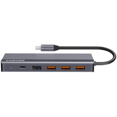 CANYON HUB DS-16 13 w 1 4k USB-C Szary
