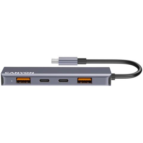 CANYON HUB DS-18 5 w 1 USB-C Szary