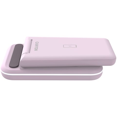 CANYON Ładowarka bezprzewodowa WS-304 15W 3w1 Iced Pink