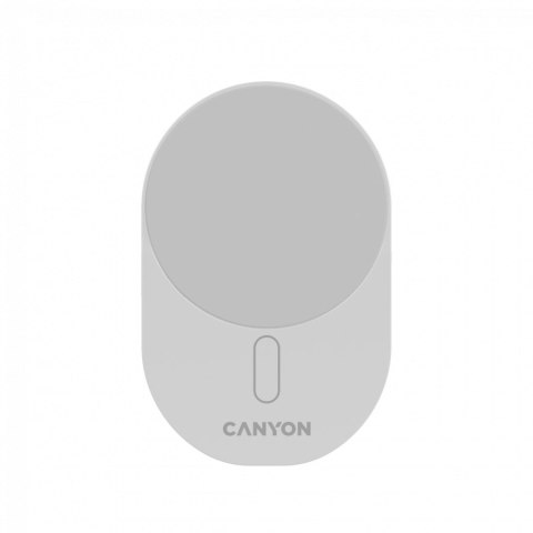 CANYON Ładowarka samochodowa OnGrip 105 15W Qi2 Magnetyczna Biała