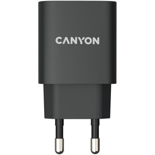 CANYON Ładowarka sieciowa H-20-02 PD 20W USB-C Czarna