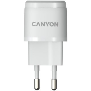 CANYON Ładowarka sieciowa H-20-05 PD 20W USB-C Biała