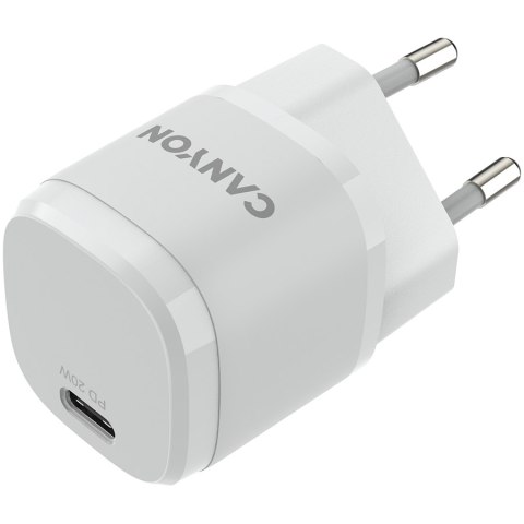 CANYON Ładowarka sieciowa H-20-05 PD 20W USB-C Biała