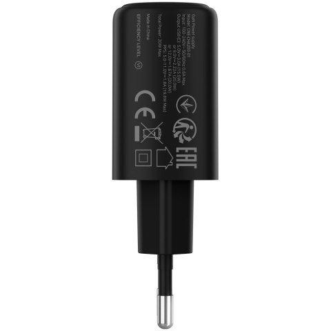 CANYON Ładowarka sieciowa OnCharge 200 20W 1xPD EU Czarna