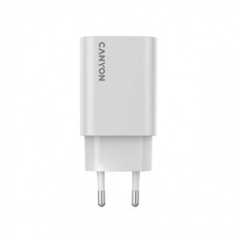 CANYON Ładowarka sieciowa OnCharge 30CL 30W 1xPD UK Biała