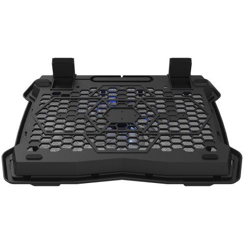 CANYON Podstawka chłodząca NS02 Wentylator 2USB LED Czarna
