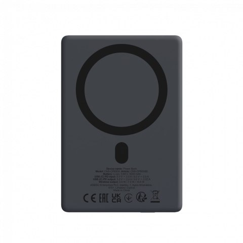 CANYON Powerbank OnPower 500 PD20W 5000mAh Czarny