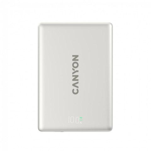 CANYON Powerbank OnPower 500 PD20W 5000mAh Szary