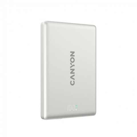 CANYON Powerbank OnPower 500 PD20W 5000mAh Szary