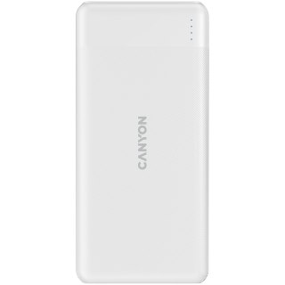 CANYON Powerbank PB-109 10000 mAh PD 18W QC 3.0 20W Biały