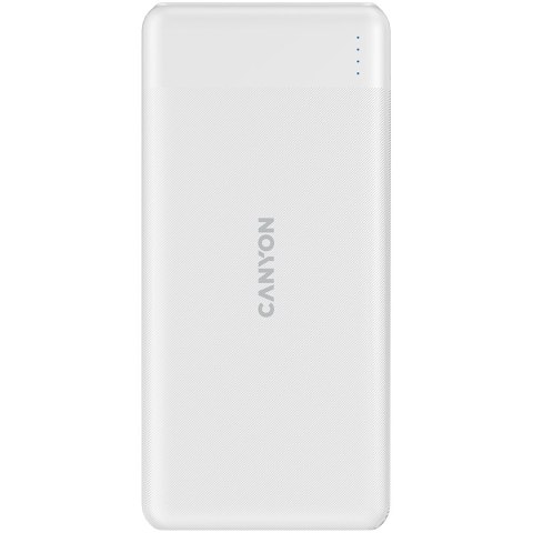 CANYON Powerbank PB-109 10000 mAh PD 18W QC 3.0 20W Biały