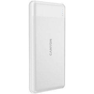 CANYON Powerbank PB-109 10000 mAh PD 18W QC 3.0 20W Biały