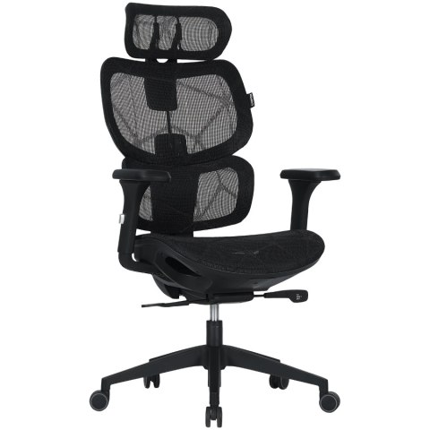 CANYON Fotel Gamingowy Ventra MOCH01 Mesh Czarny