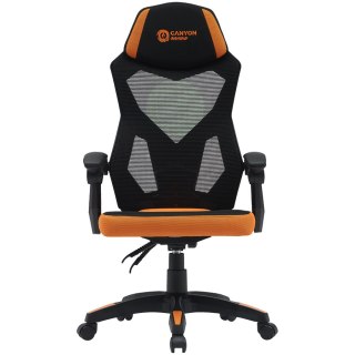 CANYON Fotel Gamingowy Wave MCH02 Mesh Pomarańczowy
