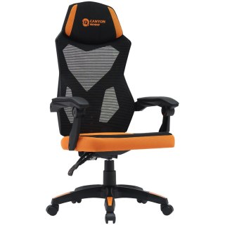 CANYON Fotel Gamingowy Wave MCH02 Mesh Pomarańczowy