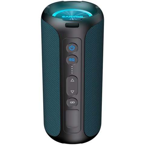 CANYON Głośnik Bluetooth OnMove 15W EQ TWS AUX Niebieski