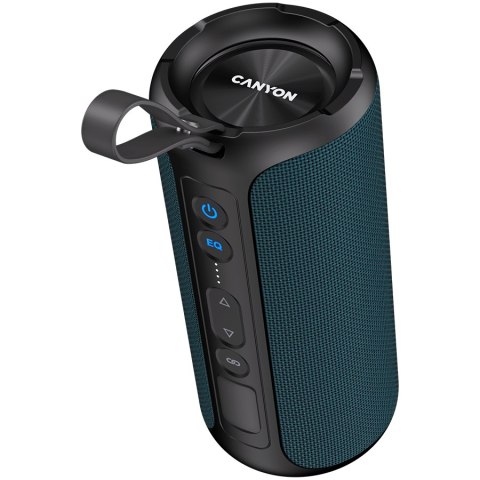 CANYON Głośnik Bluetooth OnMove 15W EQ TWS AUX Niebieski