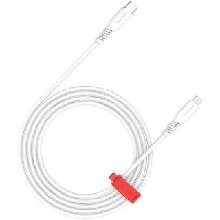 CANYON Kabel CLN30SC C-L 30W 1.2m Biały