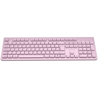CANYON Klawiatura HKB-W01 UK/US AAA Bezprzewodowa Różowa