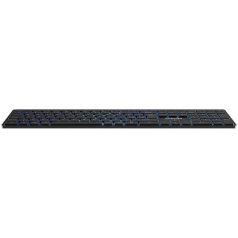CANYON Klawiatura HKB-W11 UK/US RGB Dwa Tryby Bezprz. Czarna