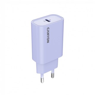CANYON Ładowarka sieciowa OnCharge 30CL 30W 1xPD EU Fioletowa