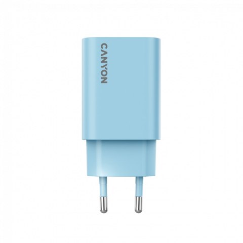 CANYON Ładowarka sieciowa OnCharge 30CL 30W 1xPD EU Niebieska