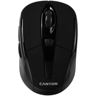 CANYON Mysz bezprzewodowa MSO-W6 Czarna