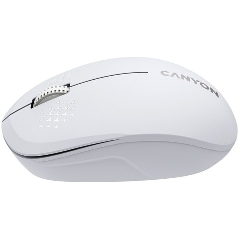 CANYON Mysz bezprzewodowa MW-04 Oburęczna BT Biała