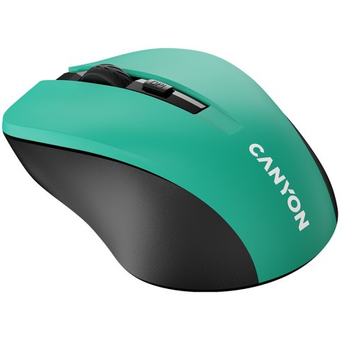 CANYON Mysz bezprzewodowa MW-1 Zielona