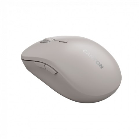 CANYON Mysz bezprzewodowa MW-12 Dwa Tryby Beżowa