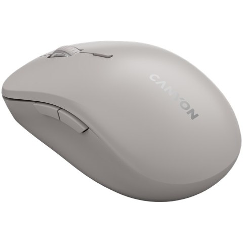 CANYON Mysz bezprzewodowa MW-12 Dwa Tryby Ciemno Szara