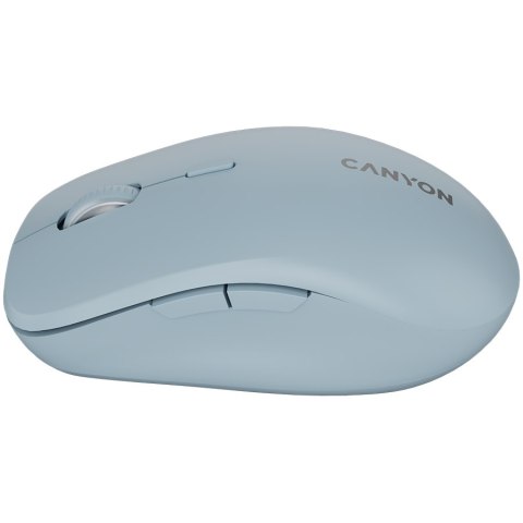 CANYON Mysz bezprzewodowa MW-12 Dwa Tryby Niebieska