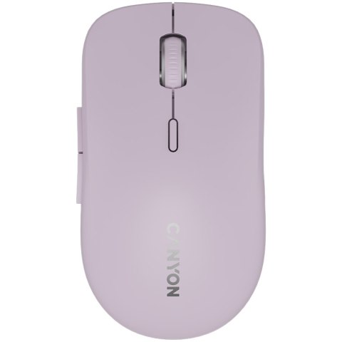 CANYON Mysz bezprzewodowa MW-12 Dwa Tryby Różowa