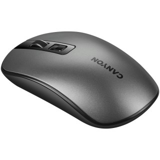 CANYON Mysz bezprzewodowa MW-18 Akumulator Ciemnoszara