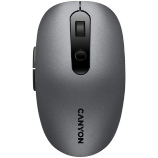 CANYON Mysz bezprzewodowa MW-9 Dwa Tryby Szara