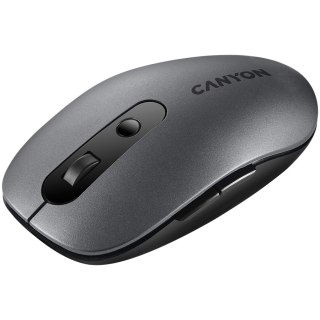 CANYON Mysz bezprzewodowa MW-9 Dwa Tryby Szara