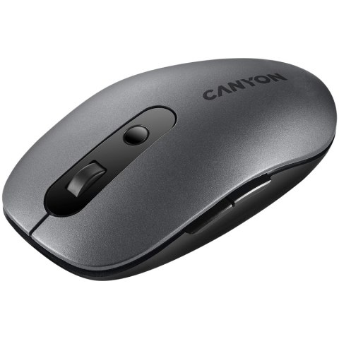 CANYON Mysz bezprzewodowa MW-9 Dwa Tryby Szara