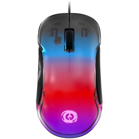 CANYON Mysz gamingowa Braver GM-728 LED 7 Przyc. Przew. Czarna