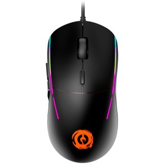 CANYON Mysz gamingowa Shadder GM-321 RGB 6 Przyc. Przew. Czarna