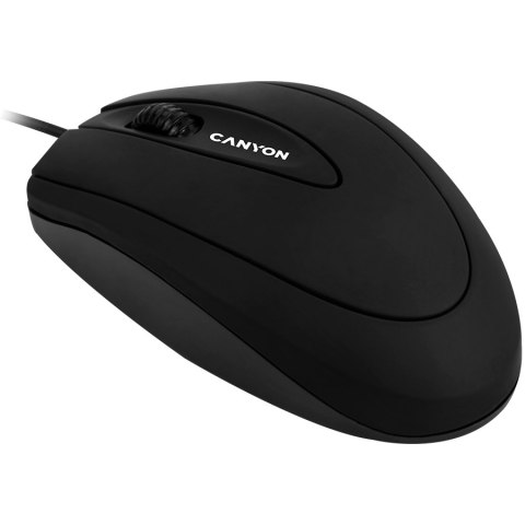 CANYON Mysz przewodowa CM-1 Czarna