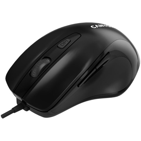 CANYON Mysz przewodowa M-6 Czarna