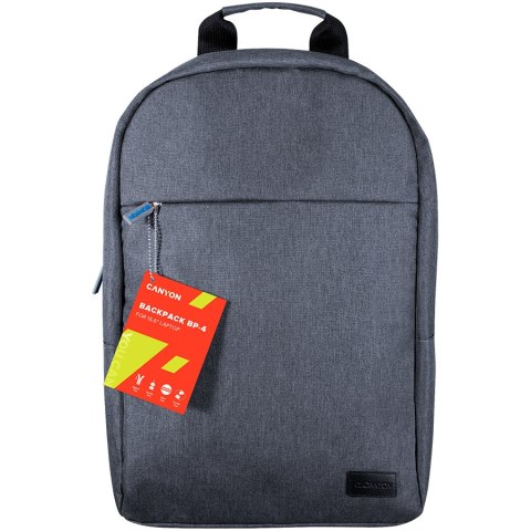 CANYON Plecak na laptopa BP-4 15.6'' Szary