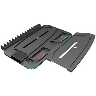 CANYON Podstawka chłodząca CS-51 RGB PS5 Slim/DE Ładowanie Czarna