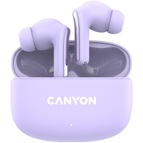 CANYON Słuchawki dokanałowe OnGo 9 Fioletowe