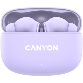 CANYON Słuchawki dokanałowe OnGo 9 Fioletowe