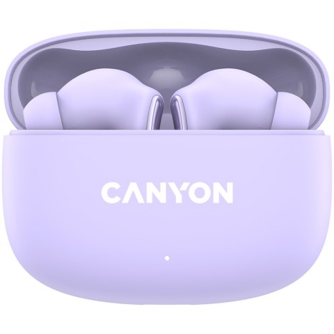 CANYON Słuchawki dokanałowe OnGo 9 Fioletowe