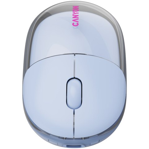 CANYON mouse OnClick 24 BT/ Wireless Transparent/Blue