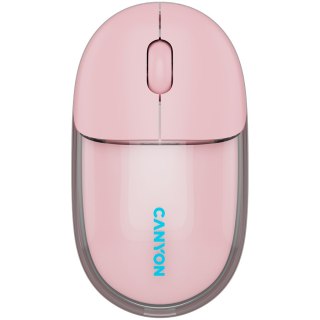CANYON mouse OnClick 24 BT/ Wireless Transparent/Pink
