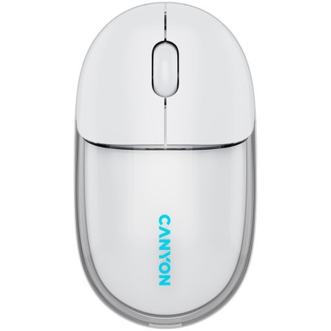 CANYON mouse OnClick 24 BT/ Wireless Transparent/White